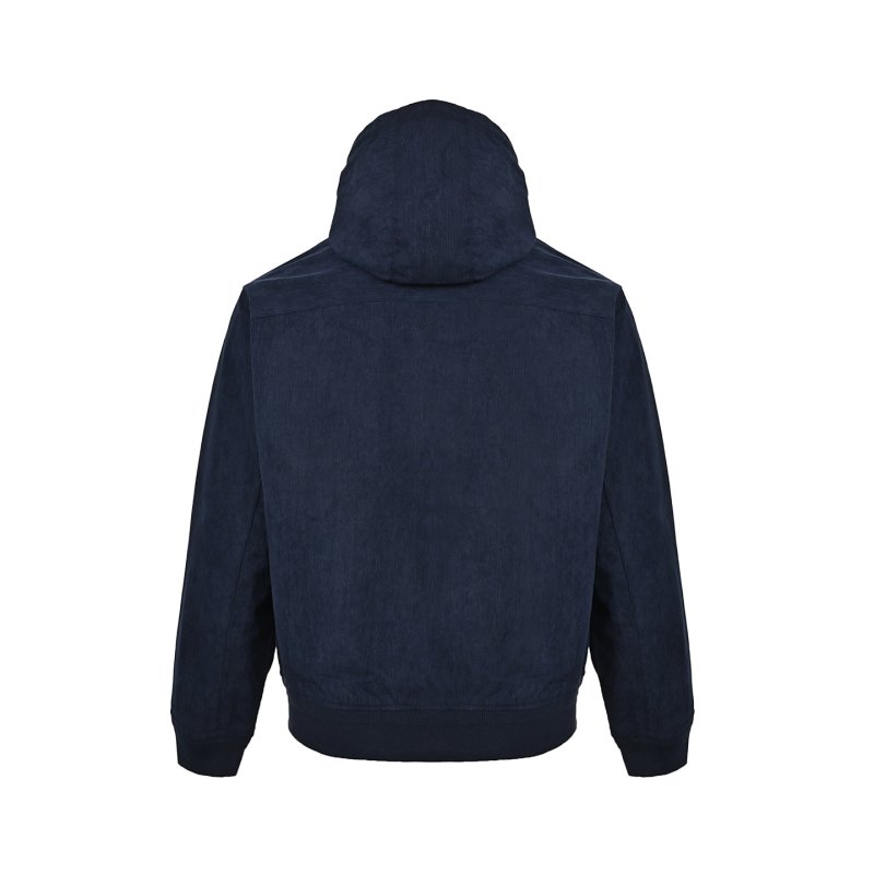 Polo Ralph Lauren Navy Corduroy Zip Hoodie Jacket view