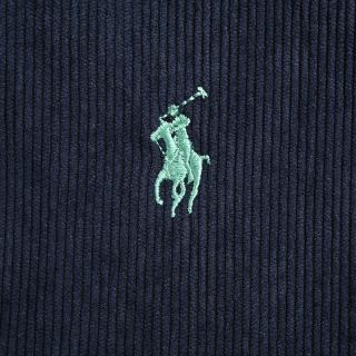 Ralph Lauren Pony Corduroy Hooded Jacket Navy view 6