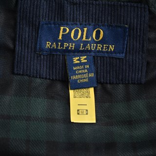 Ralph Lauren Pony Corduroy Hooded Jacket Navy view 7