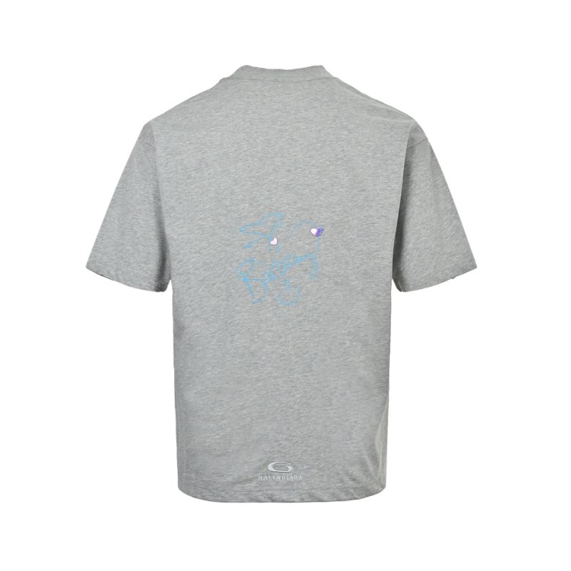 Grey Britney Graphic Short Sleeve T-Shirt view