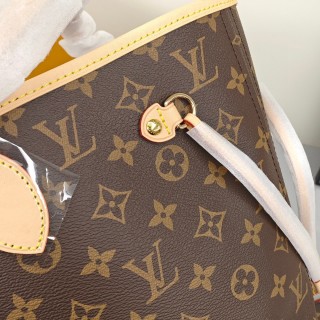 Louis Vuitton Neverfull Monogram Canvas Tote with Detachable Pouch view 6