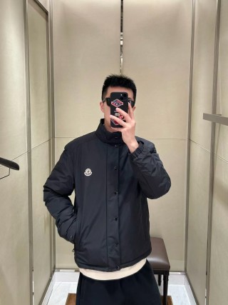 Moncler Black Down Jacket view 2