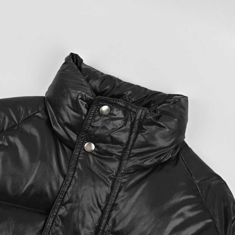 Essentials Black Puffer Down Jacket view