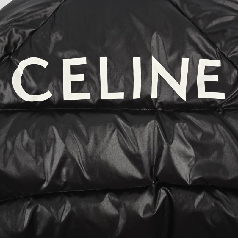 Essentials Black Puffer Down Jacket view