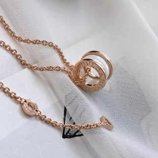 Bulgari B.Zero1 Ceramic White Gold Necklace view 6