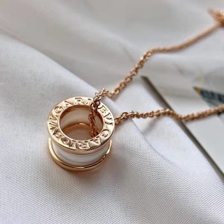 Bulgari B.Zero1 Ceramic White Gold Necklace view 8