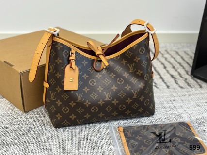 Louis Vuitton Carryall Monogram Canvas Shoulder Bag