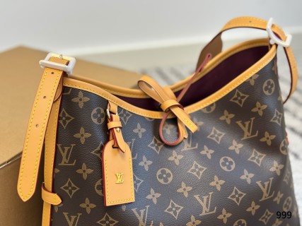 Louis Vuitton Carryall Monogram Canvas Shoulder Bag view 2
