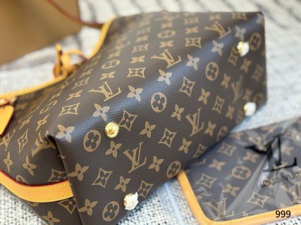Louis Vuitton Carryall Monogram Canvas Shoulder Bag view 5