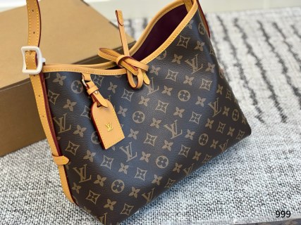 Louis Vuitton Carryall Monogram Canvas Shoulder Bag view 6