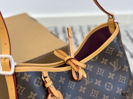 Louis Vuitton Carryall Monogram Canvas Shoulder Bag view 8