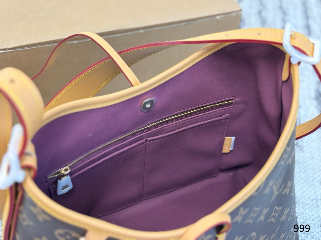 Louis Vuitton Carryall Monogram Canvas Shoulder Bag view