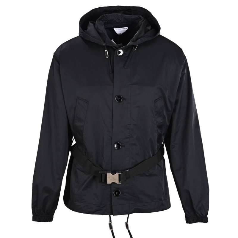 Stone Island Navy Hooded Nylon Jacket view