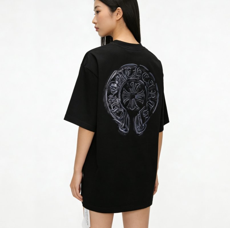 Chrome Hearts Black Cross Emblem T-Shirt view