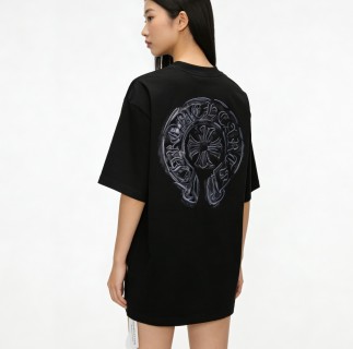 Chrome Hearts Black Cross Emblem T-Shirt view 2