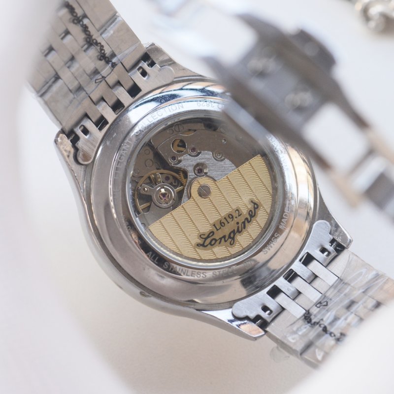 Longines Annual Calendar Automatic Watch 40mm Silver view