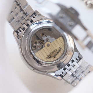 Longines Annual Calendar Automatic Watch 40mm Silver view 9