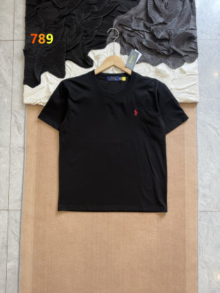 Polo Ralph Lauren Classic Pony Embroidered T-Shirt Navy view 2
