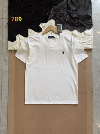 Polo Ralph Lauren Classic Pony Embroidered T-Shirt Navy view 3