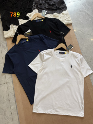 Polo Ralph Lauren Classic Pony Embroidered T-Shirt Navy view 5