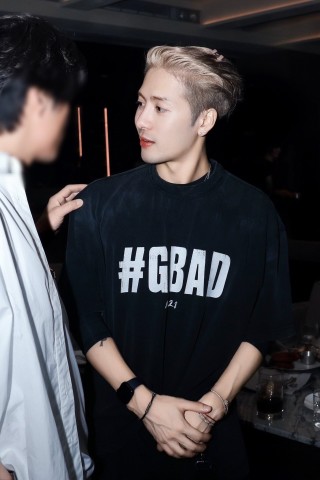Black Hashtag Graphic Short Sleeve T-Shirt view 5