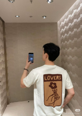 Cream Trunk Graphic Short Sleeve T-Shirt view 5