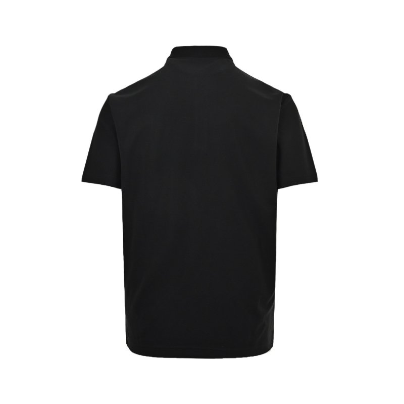 Prada Black Short-Sleeve Polo Shirt view