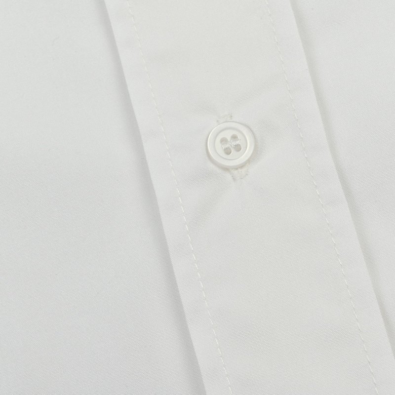 Loewe White Embroidered Logo Long Sleeve Shirt view