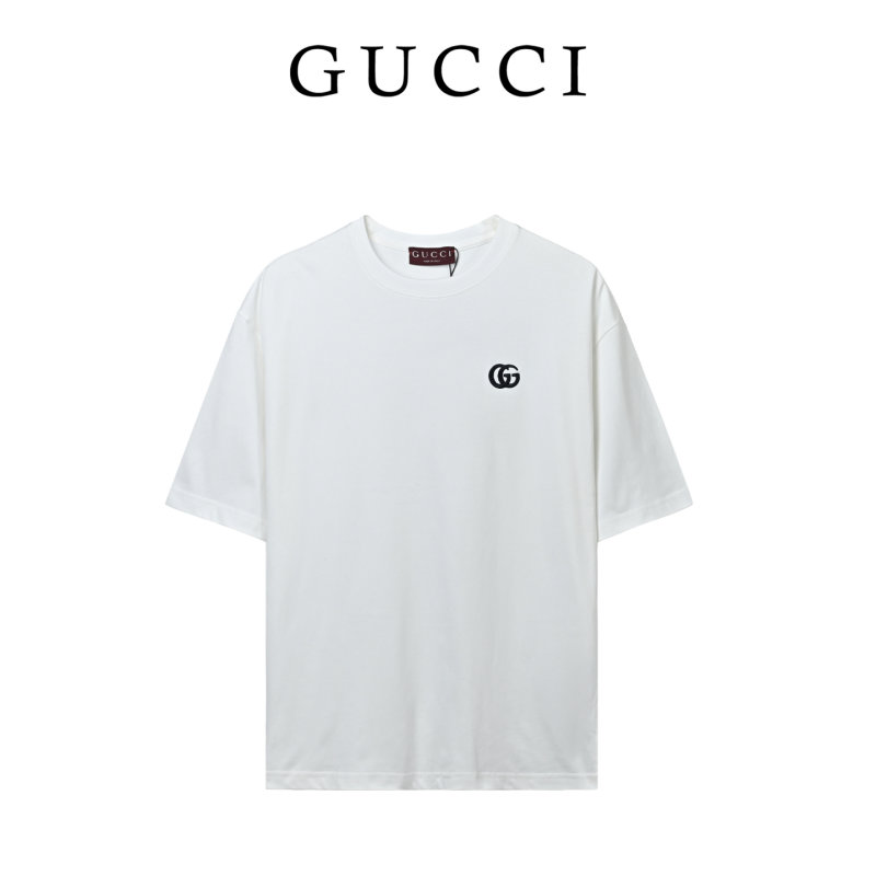 Gucci GG Logo White T-Shirt view