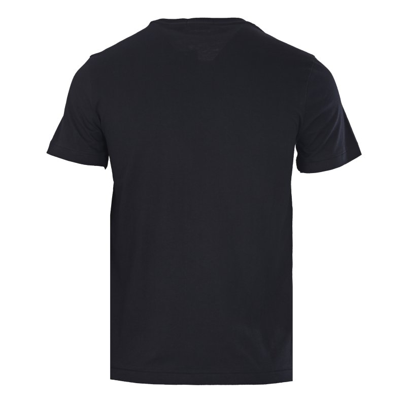 Ralph Lauren POLO Logo Print Black Cotton T-Shirt view