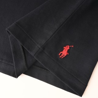 Ralph Lauren POLO Logo Print Black Cotton T-Shirt view 8