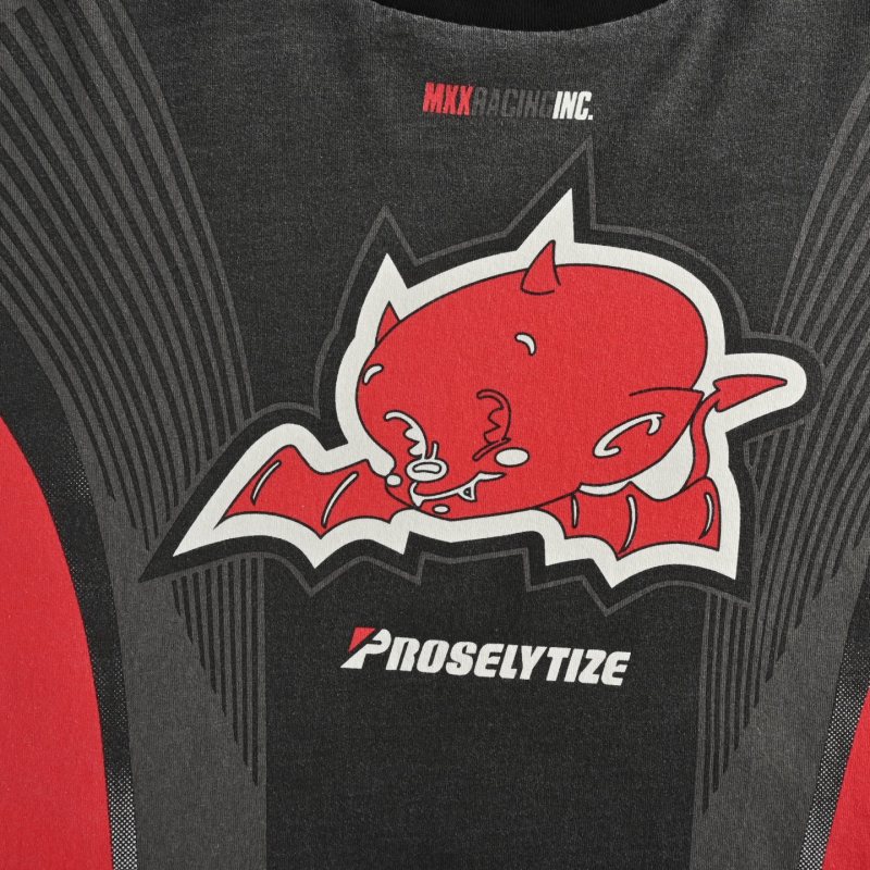 Jordan Chicago Bulls Color-Block Long Sleeve Tee Black Red White view