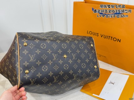 Louis Vuitton Monogram Dumpling Tote Bag - Navy view 7