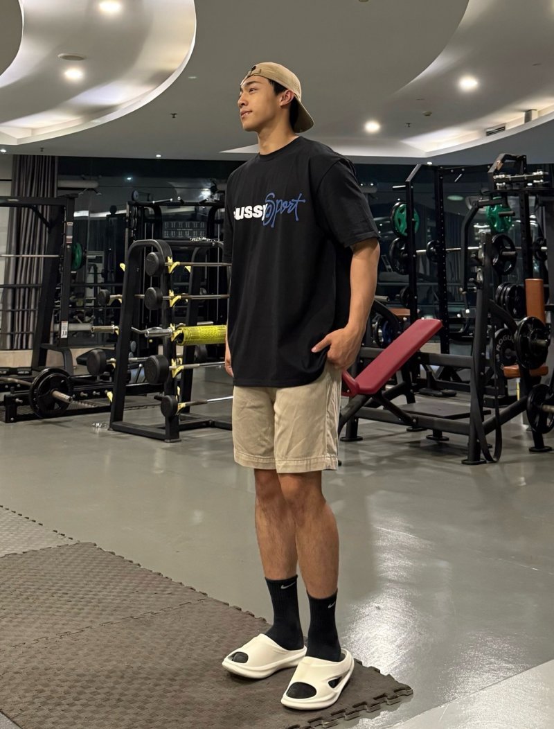 Stüssy Sport Black T-Shirt view