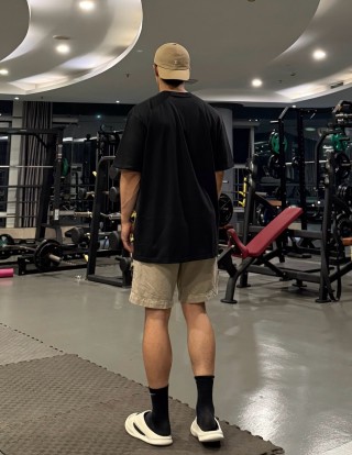 Stüssy Sport Black T-Shirt view 3