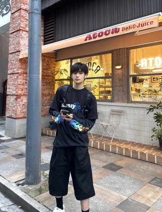 Stüssy Sport Black T-Shirt view 6