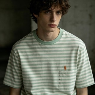 Polo Ralph Lauren Striped T-Shirt Sage Green