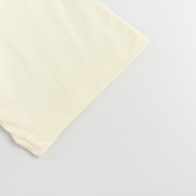 Balenciaga Cream Logo Crewneck T-Shirt view