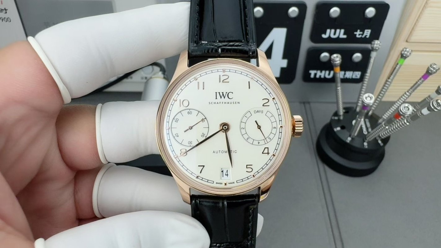 IWC Portugieser 7-Day Automatic Rose Gold Watch