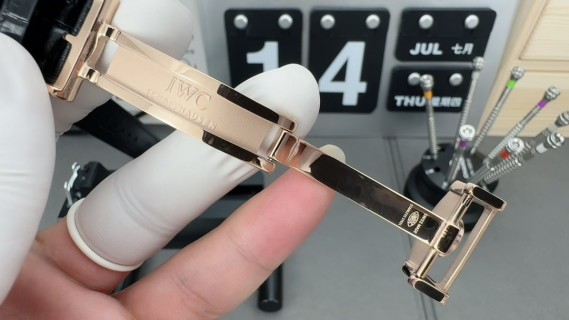 IWC Portugieser 7-Day Automatic Rose Gold Watch view 8