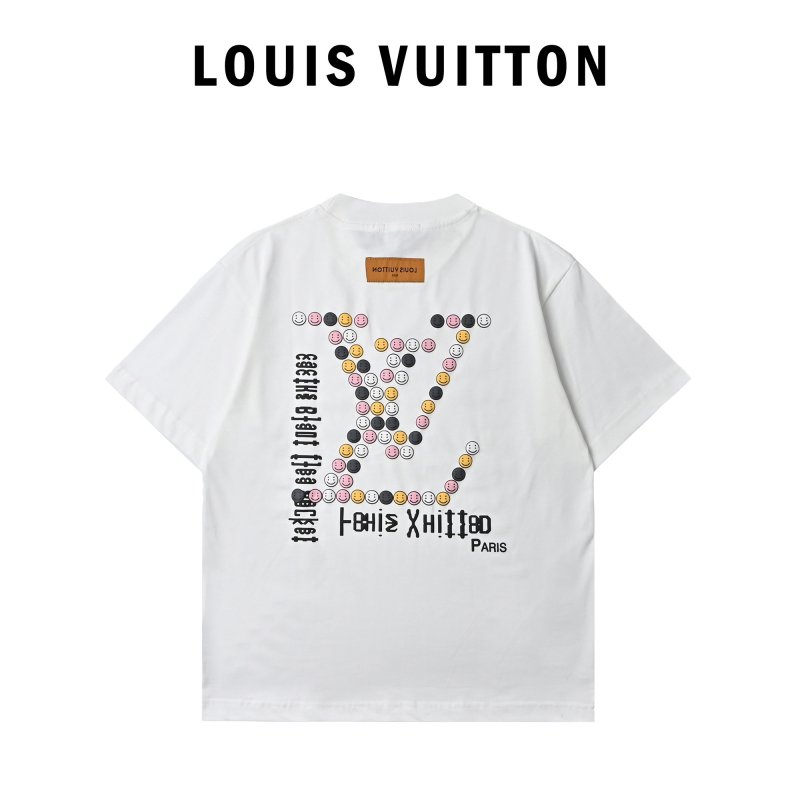 White Studded Short Sleeve T-Shirt view