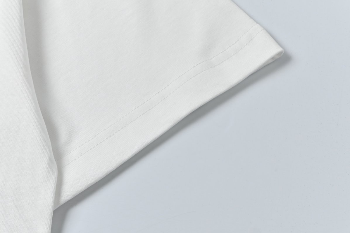White Studded Short Sleeve T-Shirt view
