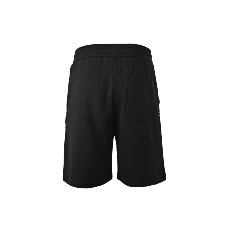 Black Geometric Pattern Shorts view