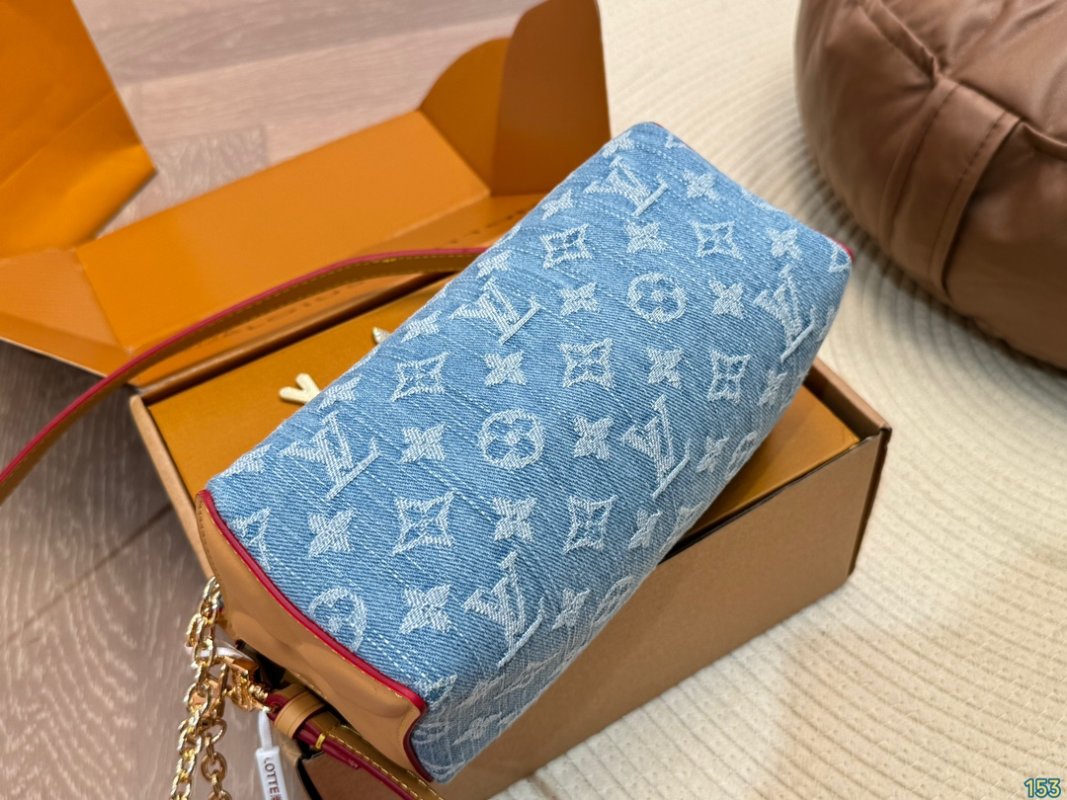 Louis Vuitton Starry Blue Shoulder Bag with Chain Strap view