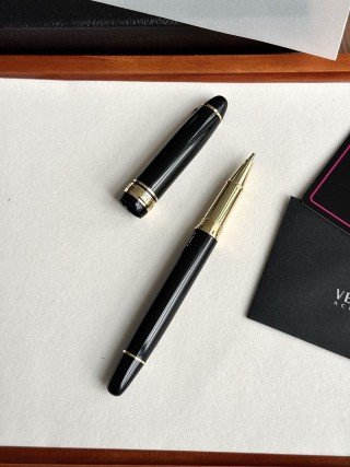 Versace Signature Black & Gold Ballpoint Pen view 3