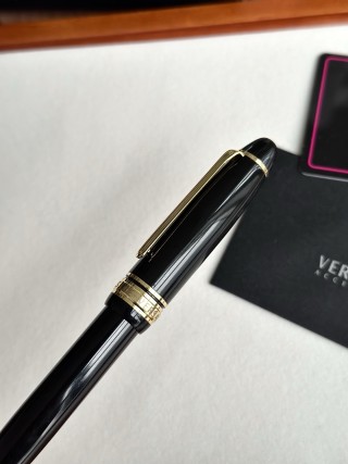 Versace Signature Black & Gold Ballpoint Pen view 5