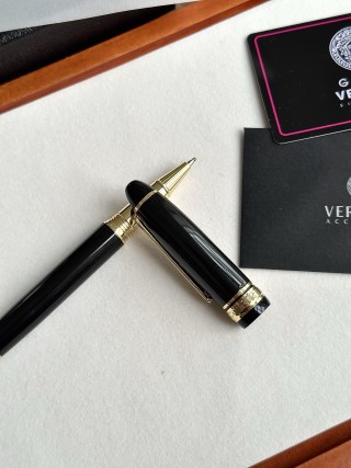 Versace Signature Black & Gold Ballpoint Pen view 6