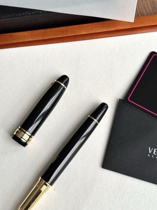 Versace Signature Black & Gold Ballpoint Pen view 9