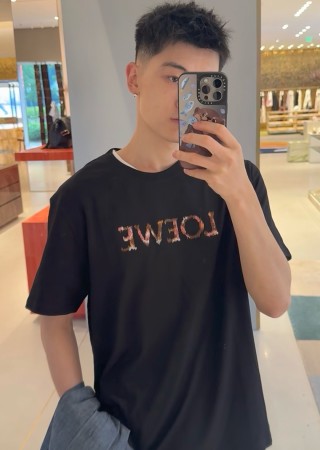 Black Gold Logo Graphic Short Sleeve T-Shirt view 5