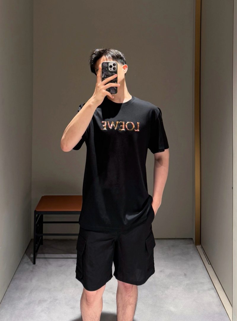 Black Gold Logo Graphic Short Sleeve T-Shirt view